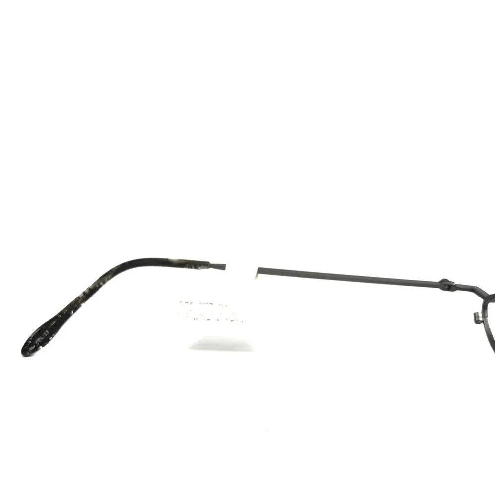 ogi Petite Eyeglasses Frames 9013 COL. 13 Gunmetal Oval Wire Rim 42-21-135 - Picture 8 of 14